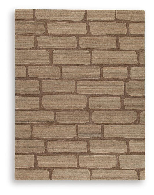 Ashley Orest Brown Large Rug
