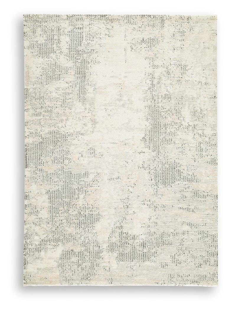 Ashley Raif Gray White Cream Medium Rug