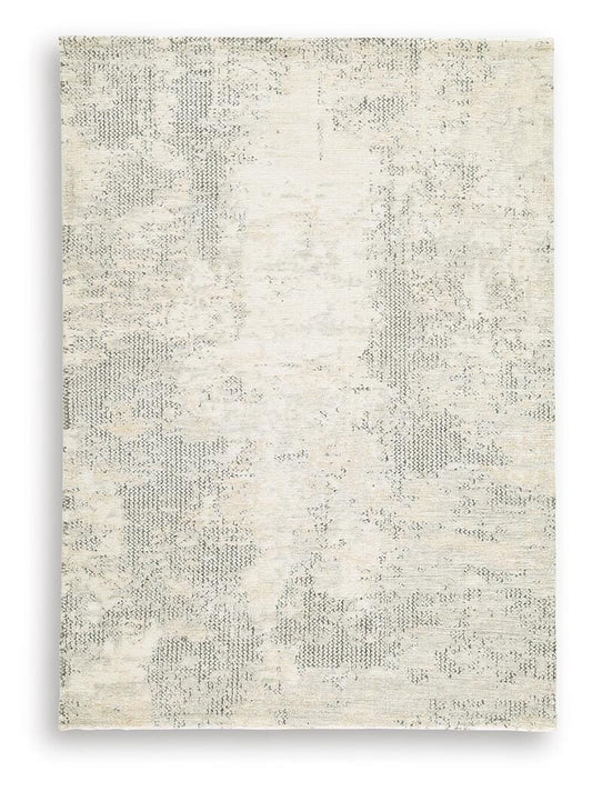 Ashley Raif Gray White Cream Medium Rug