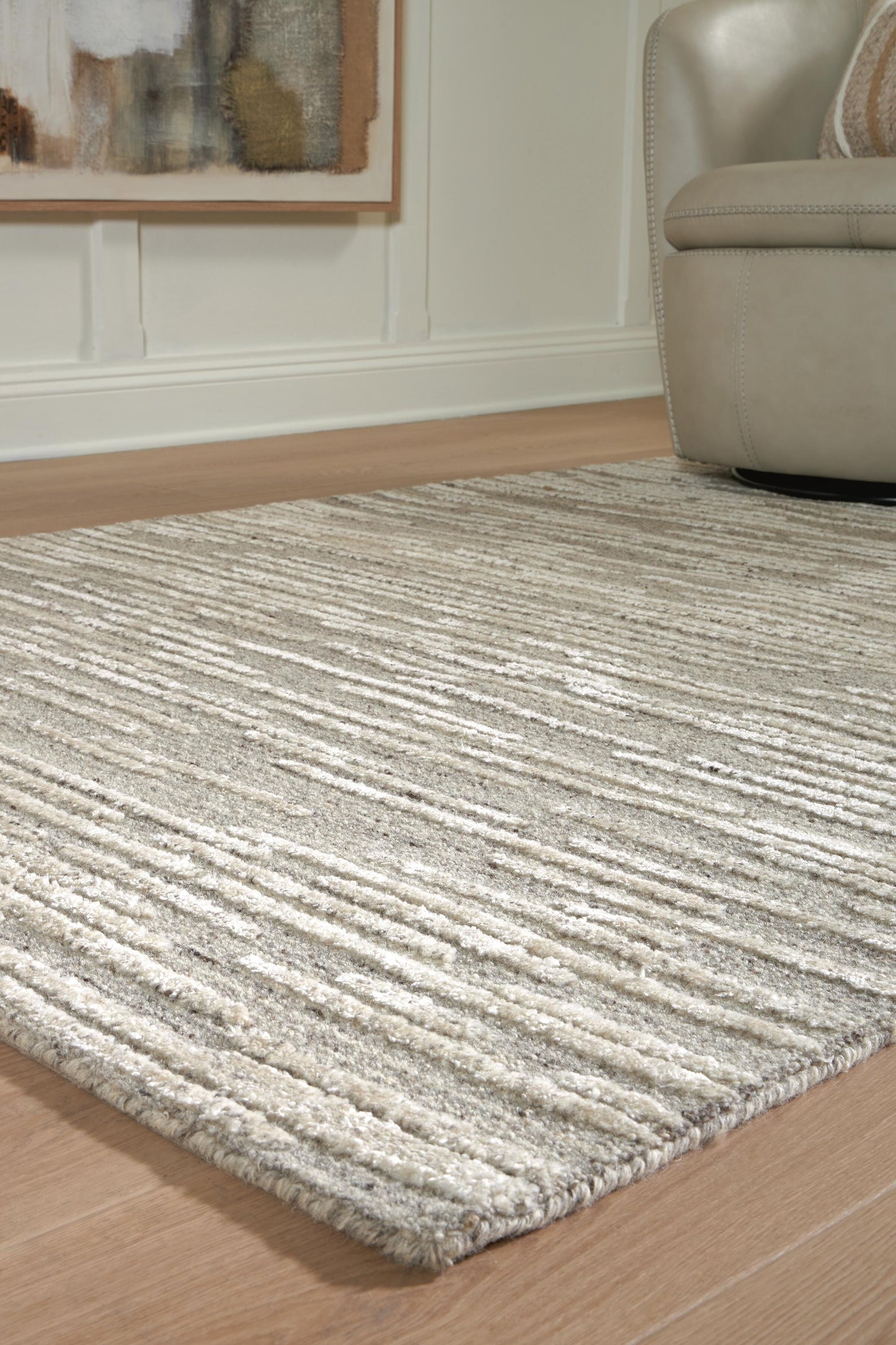 Ashley Eljory Gray Medium Rug