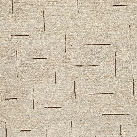 Ashley Clayman Beige Brown Medium Rug