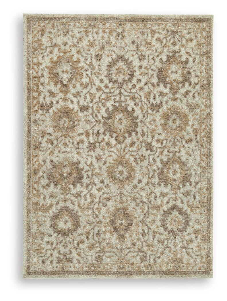 Ashley Sableridge Ivory Taupe Camel Medium Rug