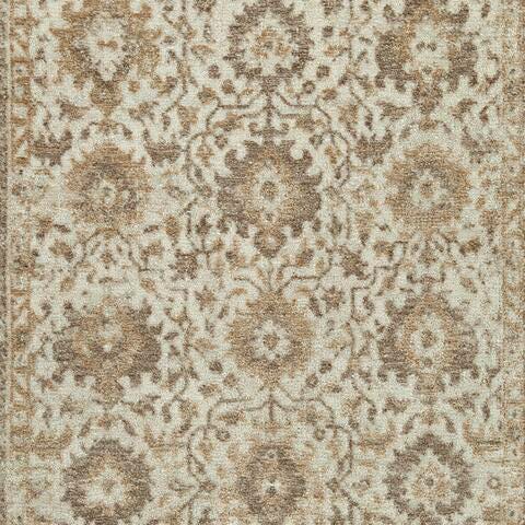 Ashley Sableridge Ivory Taupe Camel Medium Rug