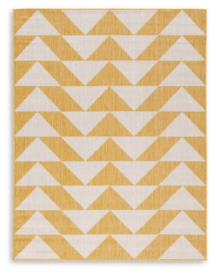 Ashley Thomley Ivory Yellow 8' x 10' Rug