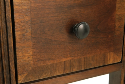 Ashley Breegin Brown Chairside End Table