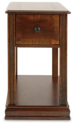 Ashley Breegin Brown Chairside End Table