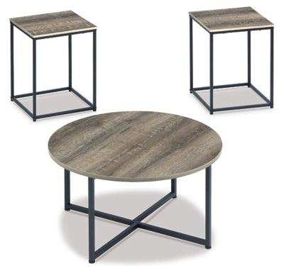 Ashley Wadeworth Two-tone Table (Set of 3)