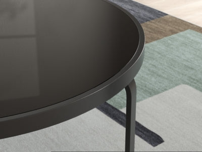 Ashley Dorylin Black Table (Set of 3)