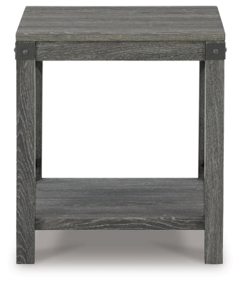 Ashley Freedan Grayish Brown End Table