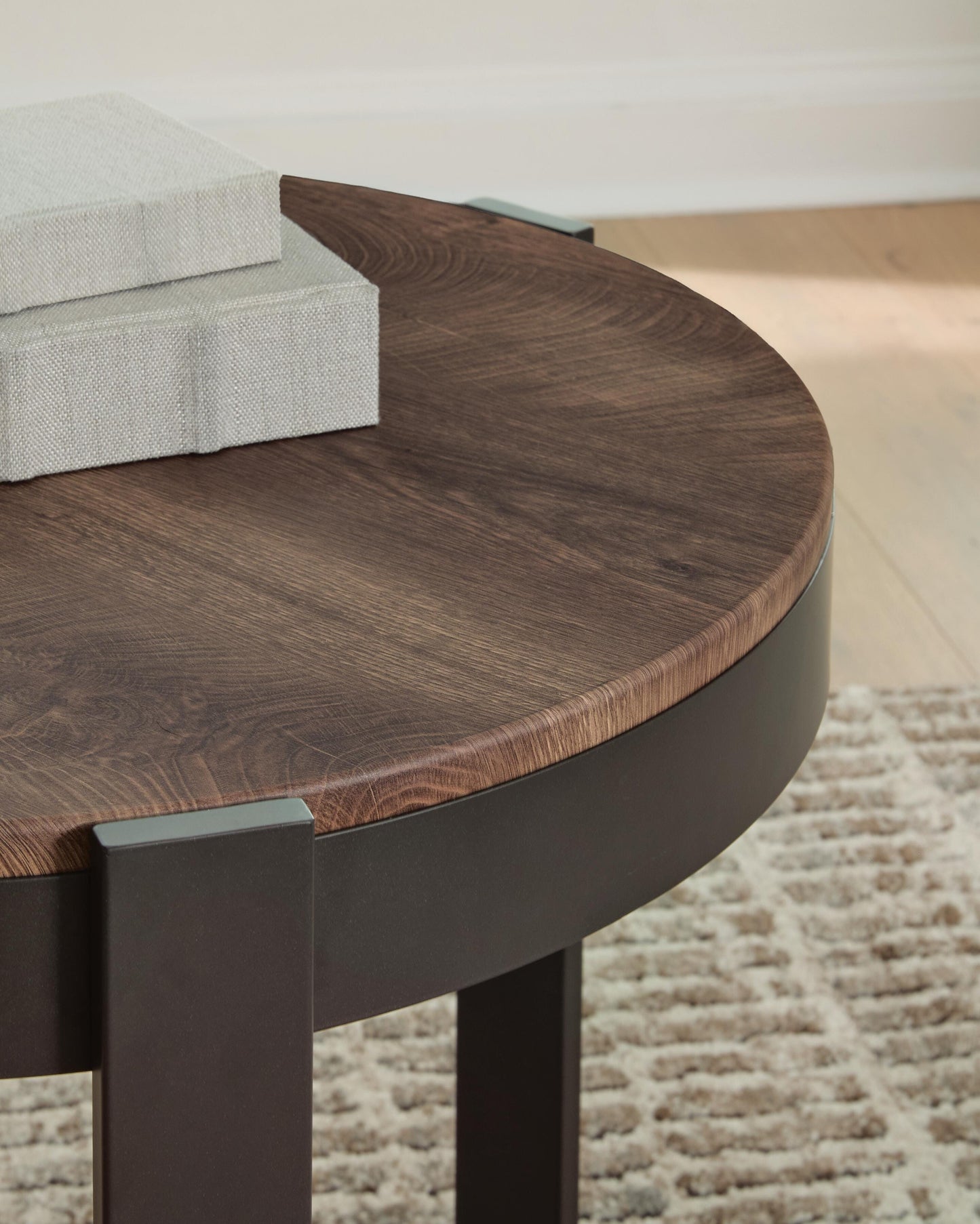 Ashley Horizon Hills Brown Black Table (Set of 3)