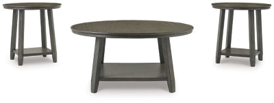 Ashley Caitbrook Gray Table (Set of 3)
