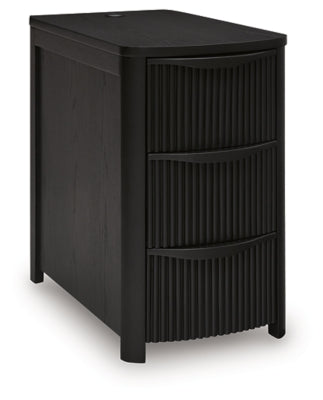 Ashley Camdill Black Chairside End Table