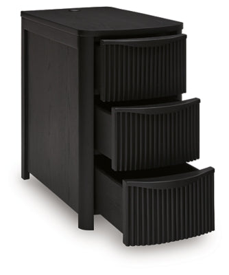 Ashley Camdill Black Chairside End Table