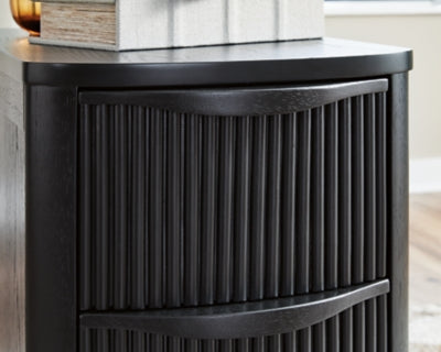 Ashley Camdill Black Chairside End Table