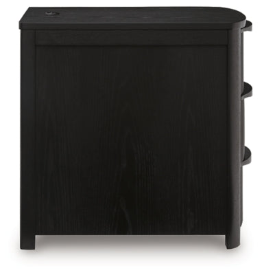 Ashley Camdill Black Chairside End Table