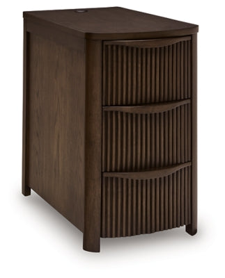 Ashley Camdill Dark Brown Chairside End Table