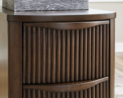 Ashley Camdill Dark Brown Chairside End Table
