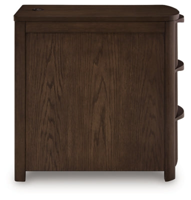 Ashley Camdill Dark Brown Chairside End Table