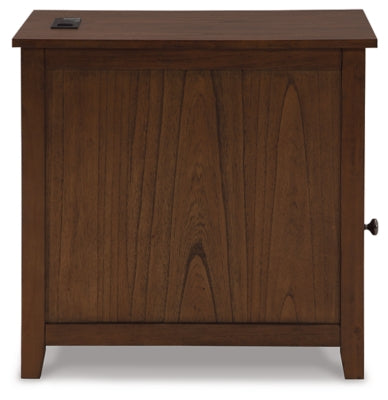 Ashley Treytown Brown Chairside End Table