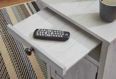 Ashley Treytown Antique White Chairside End Table