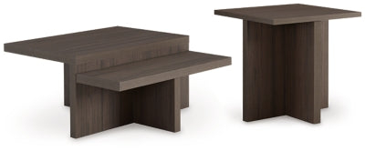 Ashley Zendex Brown Table (Set of 2)