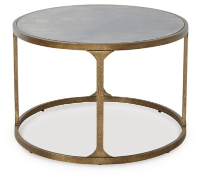 Ashley Korajane Antique Gold Coffee Table