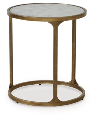 Ashley Korajane Antique Gold End Table