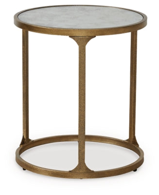 Ashley Korajane Antique Gold End Table