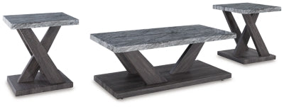 Ashley Bensonale Brown Gray Table (Set of 3)