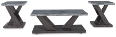 Ashley Bensonale Brown Gray Table (Set of 3)