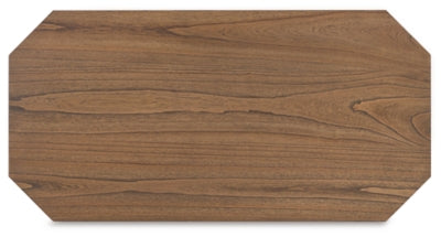 Ashley Landocken Brown Blue Table (Set of 3)