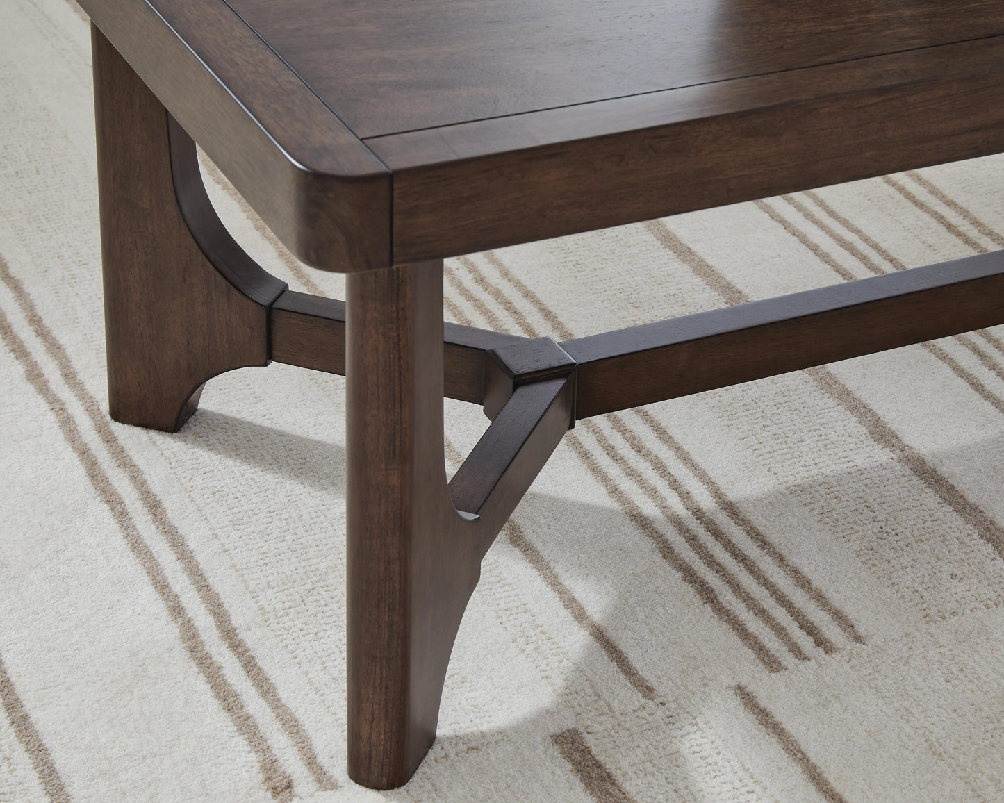 Ashley Korestone Dark Brown Coffee Table