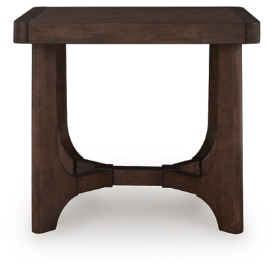 Ashley Korestone Dark Brown End Table