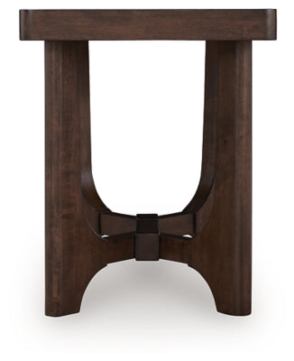 Ashley Korestone Dark Brown End Table