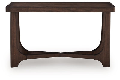 Ashley Korestone Dark Brown Sofa Table