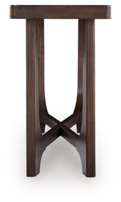 Ashley Korestone Dark Brown Sofa Table