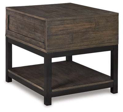 Ashley Johurst Grayish Brown End Table