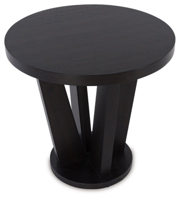 Ashley Chasinfield Dark Brown End Table