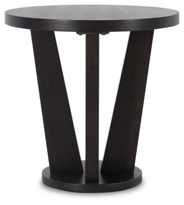 Ashley Chasinfield Dark Brown End Table