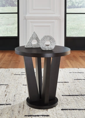 Ashley Chasinfield Dark Brown End Table