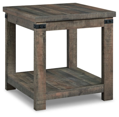 Ashley Hollum Rustic Brown End Table