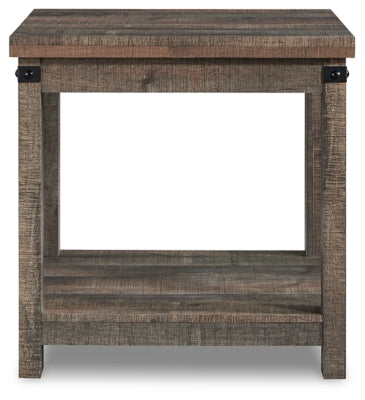 Ashley Hollum Rustic Brown End Table