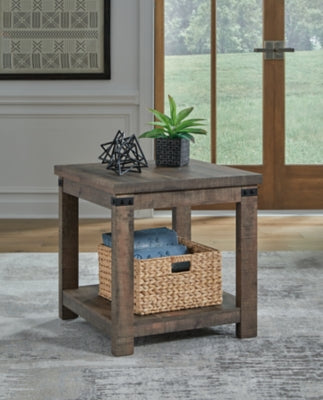 Ashley Hollum Rustic Brown End Table