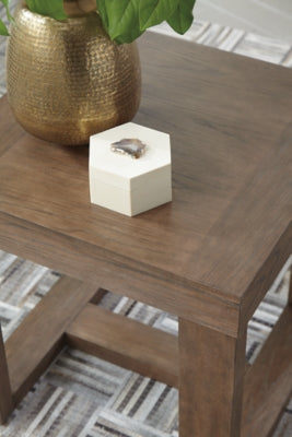 Ashley Cariton Gray End Table