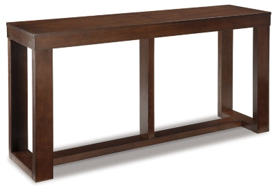 Ashley Watson Dark Brown Sofa/Console Table