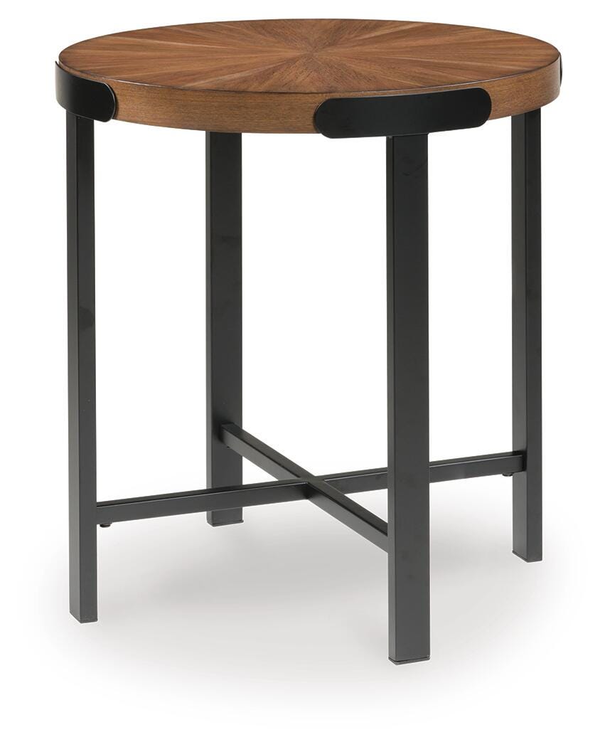 Ashley Crosstrail Brown Table (Set of 3)