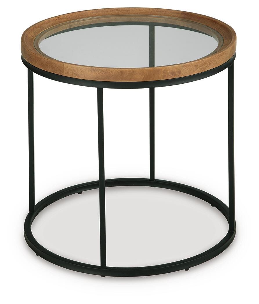 Ashley Noraluna Medium Brown End Table