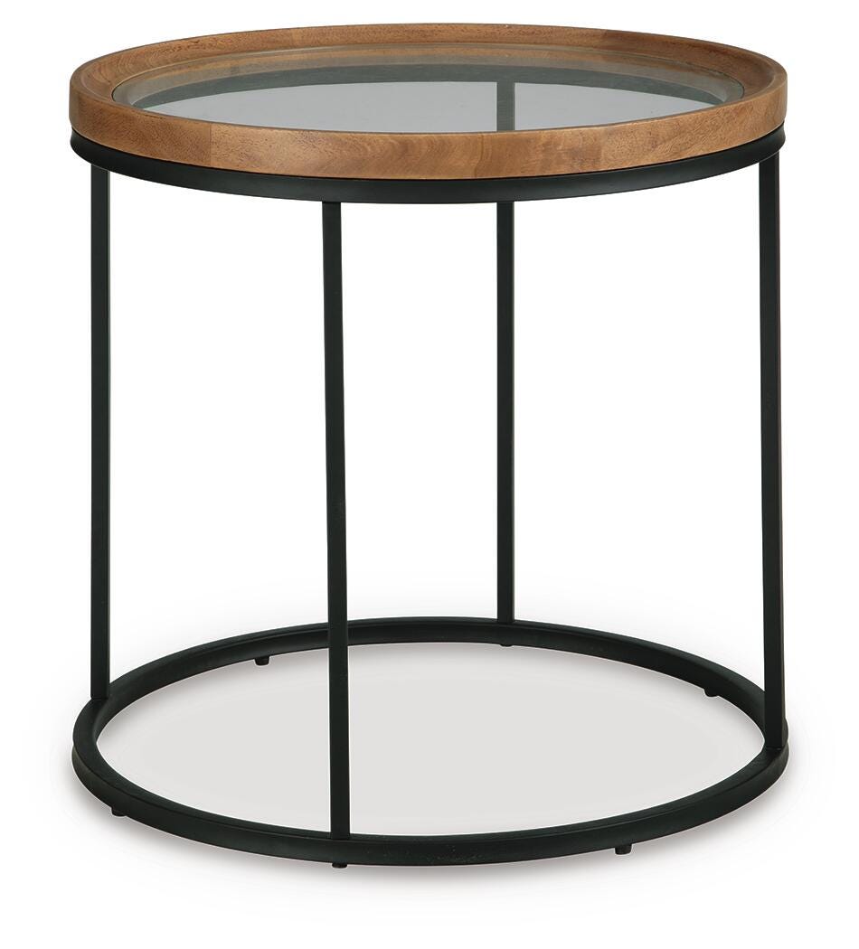 Ashley Noraluna Medium Brown End Table