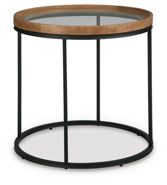 Ashley Noraluna Medium Brown End Table