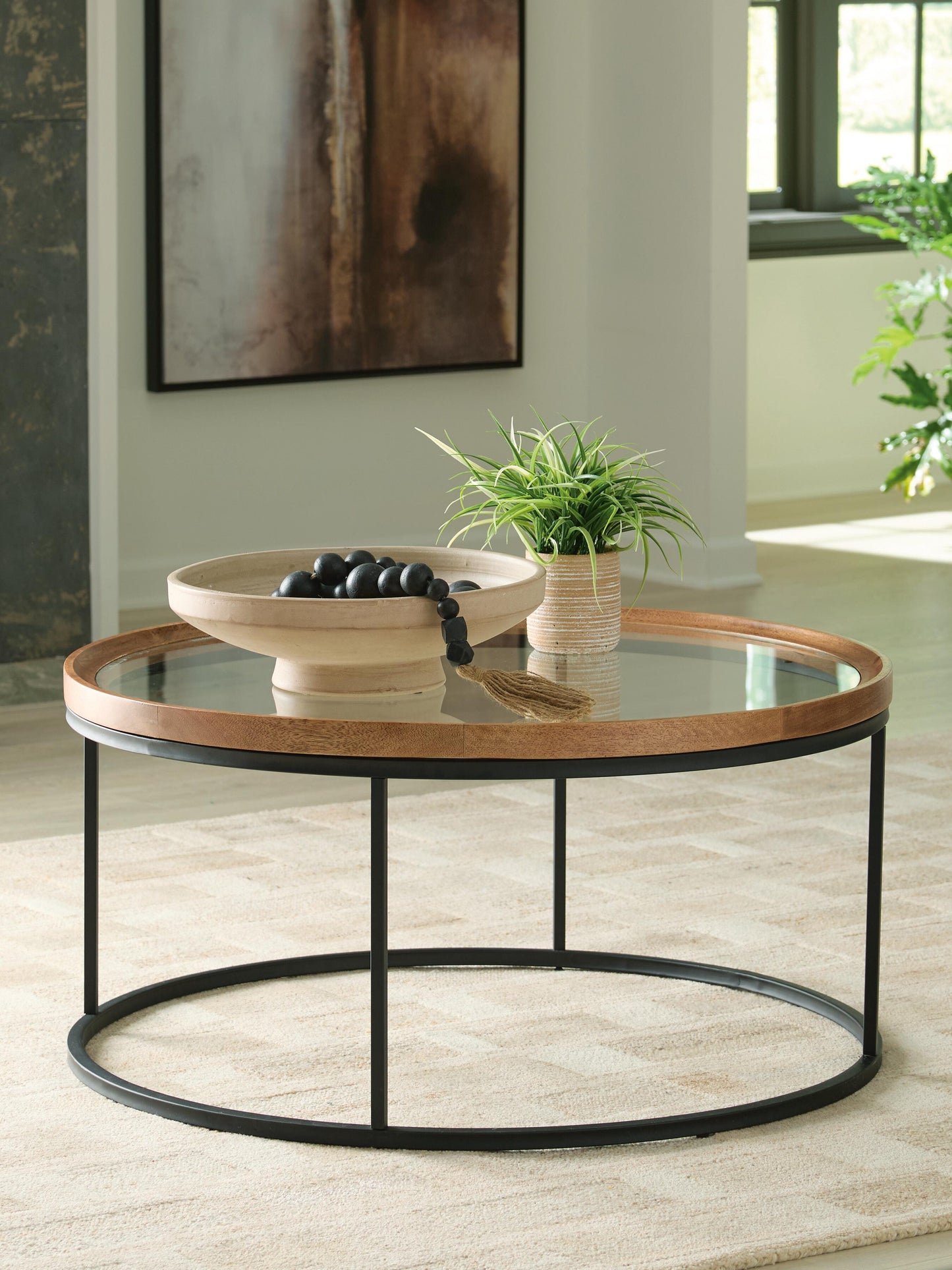 Ashley Noraluna Medium Brown Coffee Table